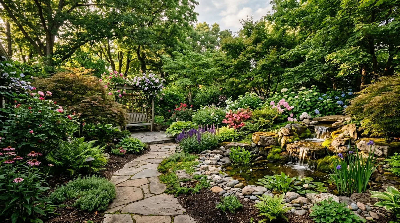 Layer Plant Heights for Depth